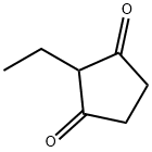 2-Ethyl-1,3-cyclopentanedione Struktur