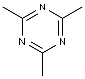 2,4,6-trimethyl-1,3,5-triazine Structure