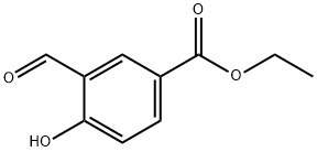 3-甲酰基-4-羟基苯甲酸乙酯,82304-99-2,结构式