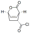 2-Oxabicyclo[2.2.2]oct-7-ene-5-carbonyl chloride, 3-oxo-, (1alpha,4alpha,5alpha)- (9CI) 结构式