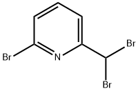 2-bromo-6-(dibromomethyl) pyridine Structure