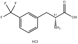 D-3-TRIFLUOROMETHYLPHENYLALANINE Struktur