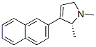 1H-Pyrrole,2,5-dihydro-1,2-dimethyl-3-(2-naphthalenyl)-,(2R)-(9CI),823178-89-8,结构式