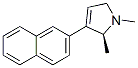 1H-Pyrrole,2,5-dihydro-1,2-dimethyl-3-(2-naphthalenyl)-,(2S)-(9CI) 结构式