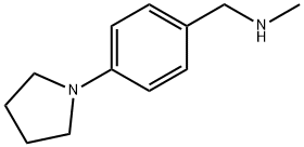 N-METHYL-N-(4-PYRROLIDIN-1-YLBENZYL)AMINE Structure