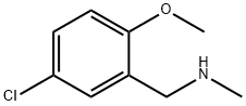 (5-氯-2-甲氧基苄基)甲基胺 1HCL,823188-85-8,结构式