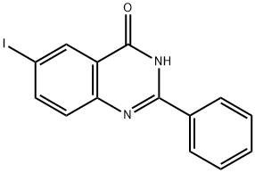 6-IODO-2-PHENYL-1H-QUINAZOLIN-4-ONE,82326-76-9,结构式