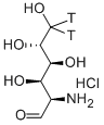 D-GLUCOSAMINE, [6-3H] HYDROCHLORIDE,82356-85-2,结构式