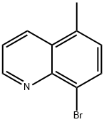 8-溴-5-甲基喹啉, 823803-51-6, 结构式
