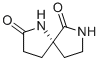 1,7-Diazaspiro[4.4]nonane-2,6-dione,(S)-(9CI) Structure