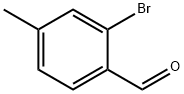 2-ブロモ-4-メチルベンズアルデヒド 化学構造式