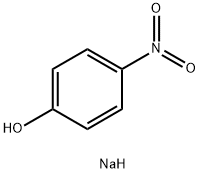 Sodium 4-nitrophenoxide Struktur