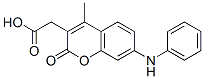 7-anilino-4-methylcoumarin-3-acetic acid|