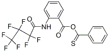 thiobenzyl N-heptafluorobutyrylanthranilate,82422-25-1,结构式