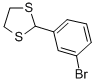 1,3-DITHIOLANE, 2-(m-BROMOPHENYL)- Structure