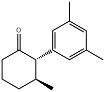 Cyclohexanone, 2-(3,5-dimethylphenyl)-3-methyl-, (2S,3S)- (9CI) Struktur