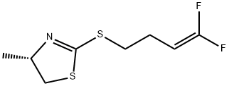 824391-27-7 Thiazole, 2-[(4,4-difluoro-3-butenyl)thio]-4,5-dihydro-4-methyl-, (4S)- (9CI)