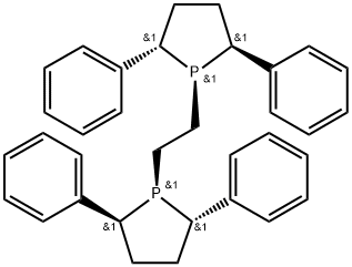 (+)-1,2-BIS((2S,5S)-2,5-DIPHENYLPHOSPHOLANO)ETHANE Structure