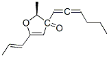 3(2H)-Furanone,2-(1E,3E)-1,3-hexadienyl-2-methyl-5-(1-propenyl)-,(2S)-(9CI) Structure