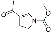 82483-64-5 1H-Pyrrole-1-carboxylic acid, 4-acetyl-2,3-dihydro-, methyl ester (9CI)