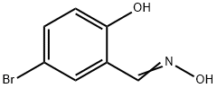 5-ブロモ-2-ヒドロキシベンズアルデヒドオキシム 化学構造式