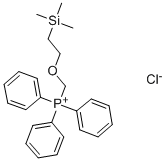 2-(トリメチルシリル)エトキシメチルトリフェニルホスホニウムクロリド 化学構造式