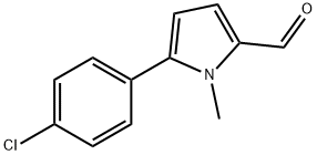 5-(4-氯苯基)-1-甲基-1H-吡咯-2-甲醛,824961-53-7,结构式