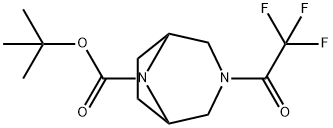 3-(2,2,2-三氟乙酰基)-3,8-二氮杂双环[3.2.1]辛烷-8-羧酸叔丁酯, 824982-19-6, 结构式