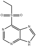 6-(Ethylsulfonyl)purine,82499-11-4,结构式