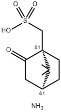 (1R)-(-)-10-樟脑磺酸 铵盐,82509-30-6,结构式