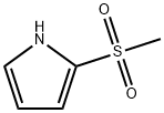 2-甲磺酰基-1H-吡咯,82511-61-3,结构式