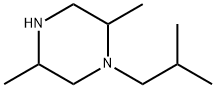Piperazine, 2,5-dimethyl-1-(2-methylpropyl)- (9CI) Struktur