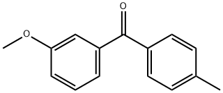 3-METHOXY-4'-METHYLBENZOPHENONE Structure