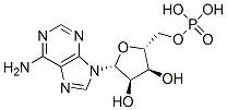 ADENOSINE-3(+2')-MONOPHOSPHORIC ACID MONOHYDRATE* Struktur