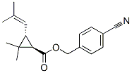 82535-32-8 (1R,3R)-2,2-Dimethyl-3-(2-methyl-1-propenyl)cyclopropanecarboxylic acid (4-cyanophenyl)methyl ester