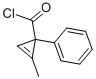 2-Cyclopropene-1-carbonylchloride,2-methyl-1-phenyl-(9CI),82555-55-3,结构式