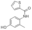 2-Thiophenecarboxamide,N-(4-hydroxy-2-methylphenyl)-,825604-12-4,结构式