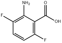 2-amino-3,6-difluorobenzoic acid Structure