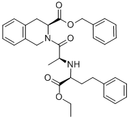 喹那普利苄酯马来酸盐, 82586-54-7, 结构式
