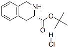 3-ISOQUINOLINECARBOXYLIC ACID, 1,2,3,4-TETRAHYDRO-, 1,1-DIMETHYLETHYL ESTER, HYDROCHLORIDE, (S)-