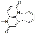 2,3-Dihydro-3-methyl-6H-indolo[3,2,1-de][1,5]naphthyridine-2,6-dione Structure