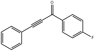 1-(4-fluorophenyl)-3-phenyl-prop-2-yn-1-one Struktur