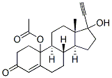 10-acetoxy-17-hydroxy-17-ethinylestr-4-en-3-one|