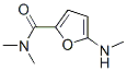 2-Furancarboxamide,  N,N-dimethyl-5-(methylamino)- 化学構造式