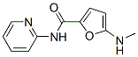 2-Furancarboxamide,  5-(methylamino)-N-2-pyridinyl- Structure