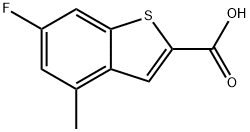 Benzo[b]?thiophene-?2-?carboxylic acid, 6-?fluoro-?4-?methyl-|