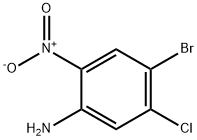 2-硝基-4-溴-5-氯苯胺,827-33-8,结构式