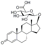 (17BETA)-3-氧代雄甾-1,4-二烯-17-基 BETA-D-吡喃葡糖苷酸,827019-65-8,结构式