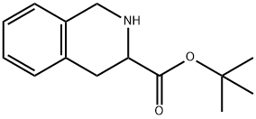 1,2,3,4-TETRAHYDRO-3-ISOQUINOLINECARBOXYLIC ACID T-BUTYL ESTER Struktur