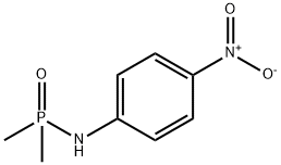 N-(4-nitrophenyl)dimethylphosphinamide 结构式
